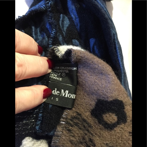 NWOT~Unique Scarf/Wrap by Guillaum de Monde~Paris - Picture 7 of 7